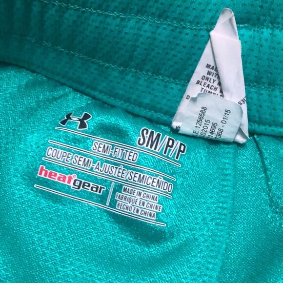 Under Armour Green Semi-Fitted Shorts - Picture 7 of 9